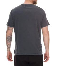 T-Shirts & Tank Tops*RE:COVERED X STAR WARS Herren T-Shirt mit Vintage Logo-Print Baumwoll-Shirt Kurzarm-Shirt PCSTW1998 Dunkel-Grau