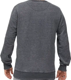 Pullover & Sweater*RE:COVERED X STAR WARS Herren Rundhals-Pullover Rückkehr der Jedi Ritter Print Alltags-Sweater mit Baumwollanteil MMSTW2330 Grau