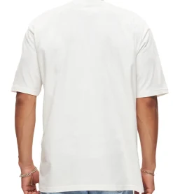 T-Shirts & Tank Tops*RE:COVERED X Twin Peaks Herren T-Shirt Laura Palmer Fotoprint Baumwoll-Shirt Kurzarm-Shirt RCVCM691 Ecru-Weiß