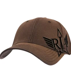 Caps & Mützen*BioworldMerch Red Jumpsuit Apparatus Unisex Trucker-Cap Rock-Band Base-Cap mit RJA-Wing-Logo TC110825RJA Braun