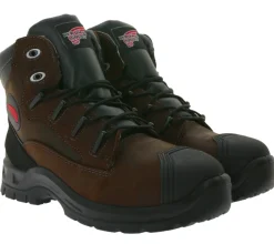 Wanderschuhe & Trekkingschuhe|Boots & Stiefel*RED WING SHOES SB und S3 Sicherheits-Schuhe mit SwenFlex Pro-Sohle und ForceGuard-System Arbeits-Stiefel mit TredMax-Sohle Factory Second Schnür-Boots Braun oder Schwarz