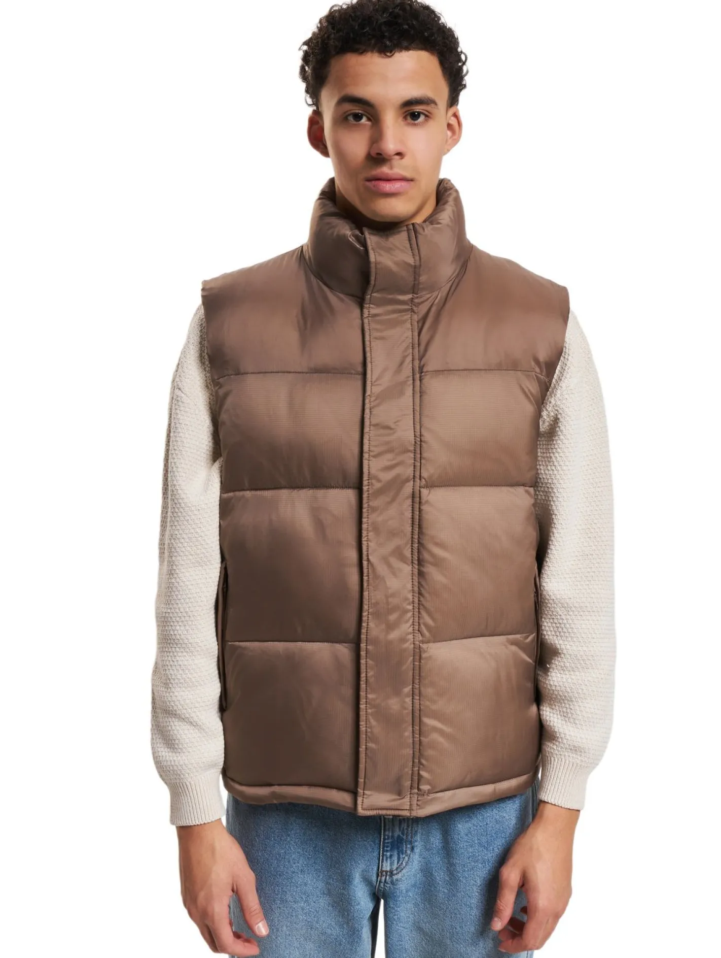 Jacken & Mäntel*REDEFINED REBEL Charlie Weste Walnuss