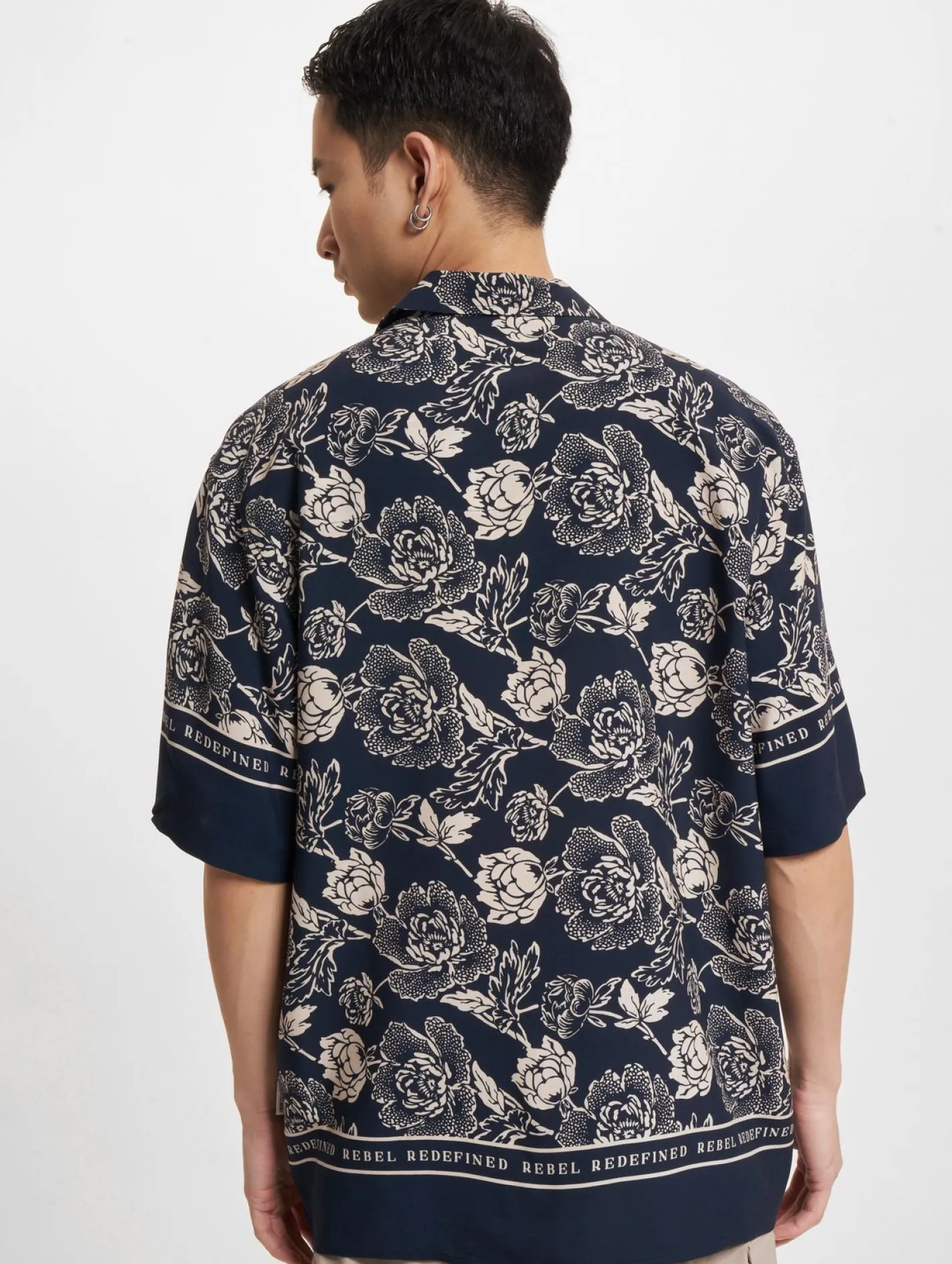 Hemden & Poloshirts*REDEFINED REBEL Dave Hemden navy flower
