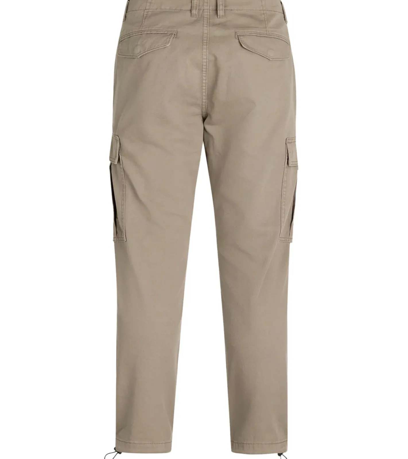 Jeans & Hosen*REDEFINED REBEL Jolan Herren Cargo-Hose im Utility-Look Anti Fit Baumwoll-Hose Ankle-Stil mit Tunnelzug am Beinende 226027 Braun