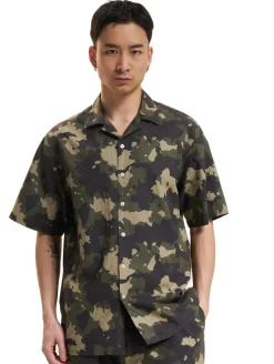 Jacken & Mäntel*REDEFINED REBEL Rodney Übergangsjacken in Army-Camouflage