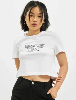 Tops & T-Shirts*Reebok CL F Big Logo T-Shirt weiß