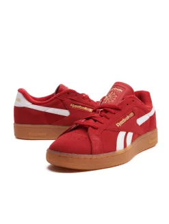 Sneaker & Turnschuhe*Reebok Club C Grounds UK Sneakers Flash-Rot/Gummi/Weiß