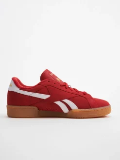Sneaker & Turnschuhe*Reebok Club C Grounds UK Sneakers Flash-Rot/Gummi/Weiß