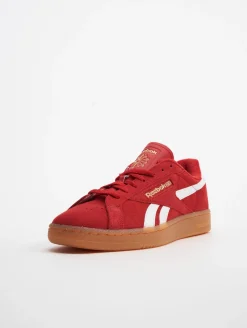 Sneaker & Turnschuhe*Reebok Club C Grounds UK Sneakers Flash-Rot/Gummi/Weiß