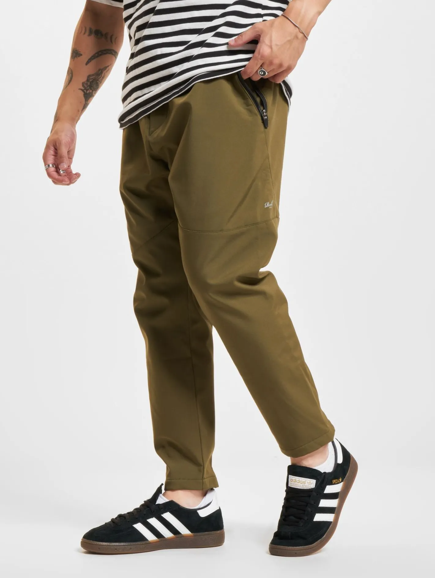 Jeans & Hosen*Reell Shell Tech Pant Hose flex dark olive