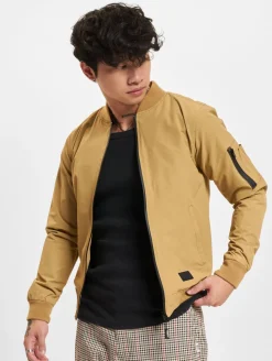 Jacken & Mäntel*Reell Technical Flight Jacke dark sand