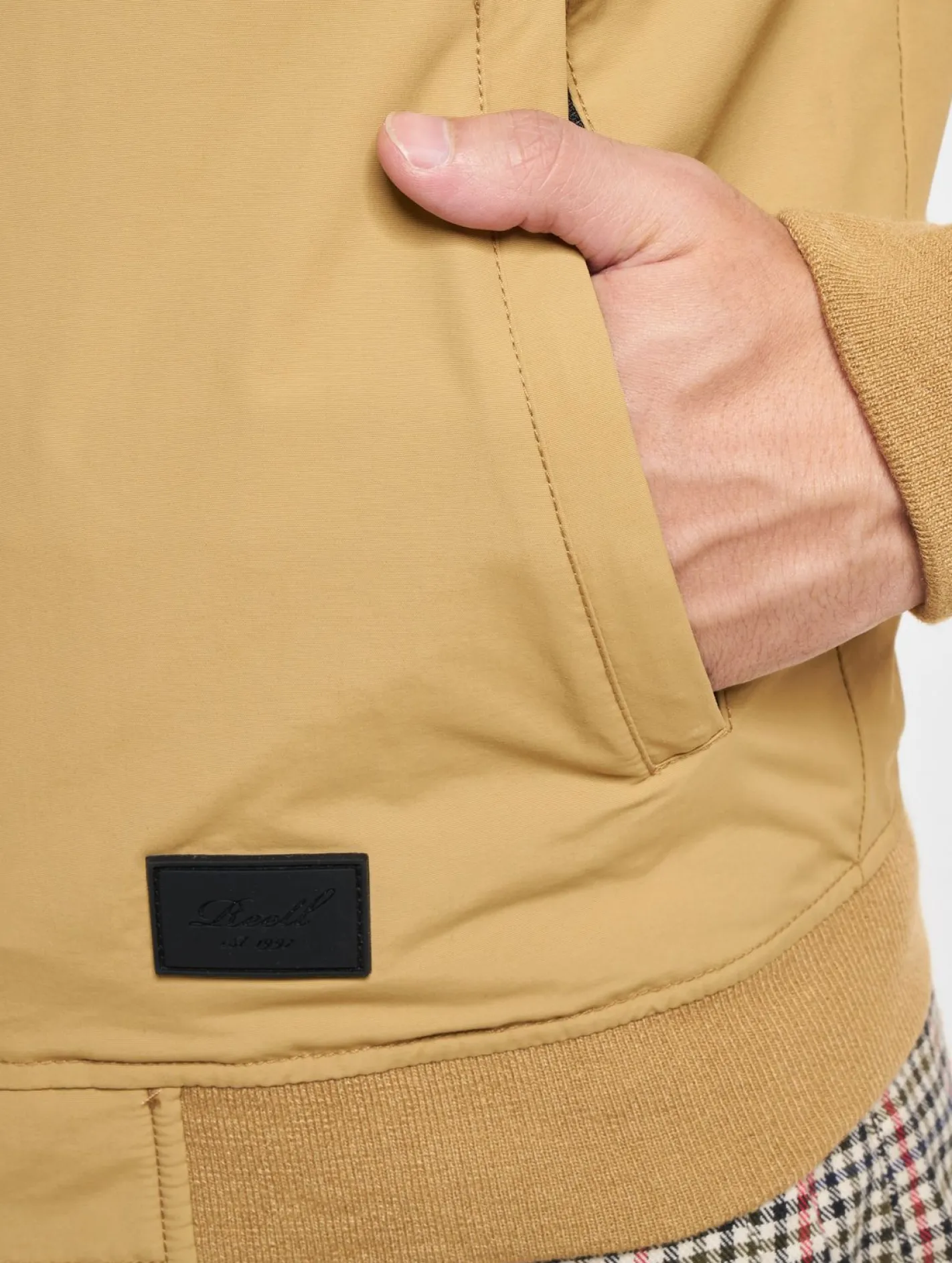 Jacken & Mäntel*Reell Technical Flight Jacke dark sand