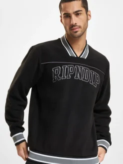Pullover & Sweater*Rip N Dip Team Spirit Polar Fleece Rundhalsausschnitt schwarz