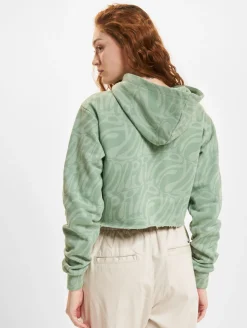 Sweater & Pullover*Rip N Dip Wilshire Kurzer Hoodie Kieferngrün