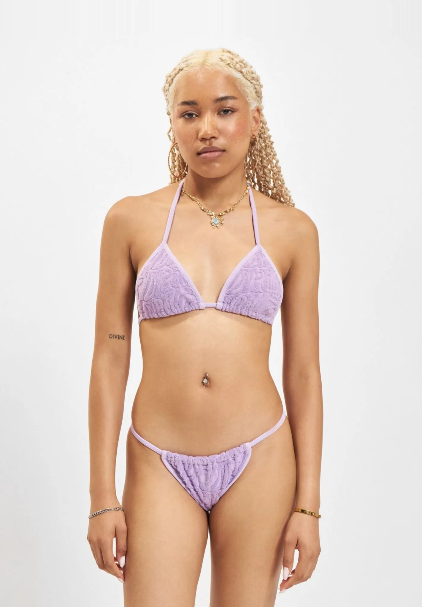 Bademode & Nachtwäsche*Rip N Dip Wilshire 2-teiliges Bikini-Set in Fliederviolett