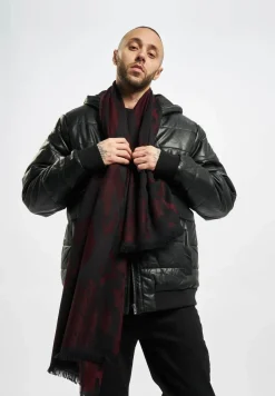 Handschuhe & Schals*roberto cavalli Schal Schwarz/Rot
