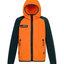 Jacken & Mäntel*ROCK EXPERIENCE Kinder Fleecejacken Beaver Hoodie Jacke Orange