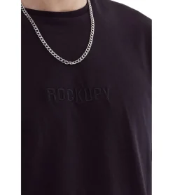 T-Shirts & Tank Tops*ROCKUPY Herren Basic T-Shirt Kurzarm-Shirt stylisches Baumwoll-Shirt Rundhals-Shirt RPU20-040501 Schwarz