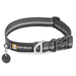 Camping & Outdoor*RUFFWEAR Hundehalsbänder Crag Collar Hundehalsband 51-66cm Grau