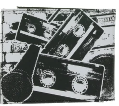 Portemonnaies & Geldbörsen*BioworldMerch RUN DMC Stilvolle Band-Brieftasche mit auffälligen Motiv Gothic-Style LW112063DMC Schwarz/Rot/Weiß