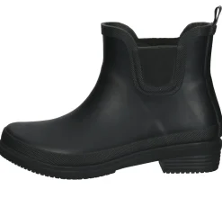 Boots & Stiefel*Sansibar Damen Chelsea-Boots wasserabweisende Übergangs-Schuhe 1082846 Schwarz