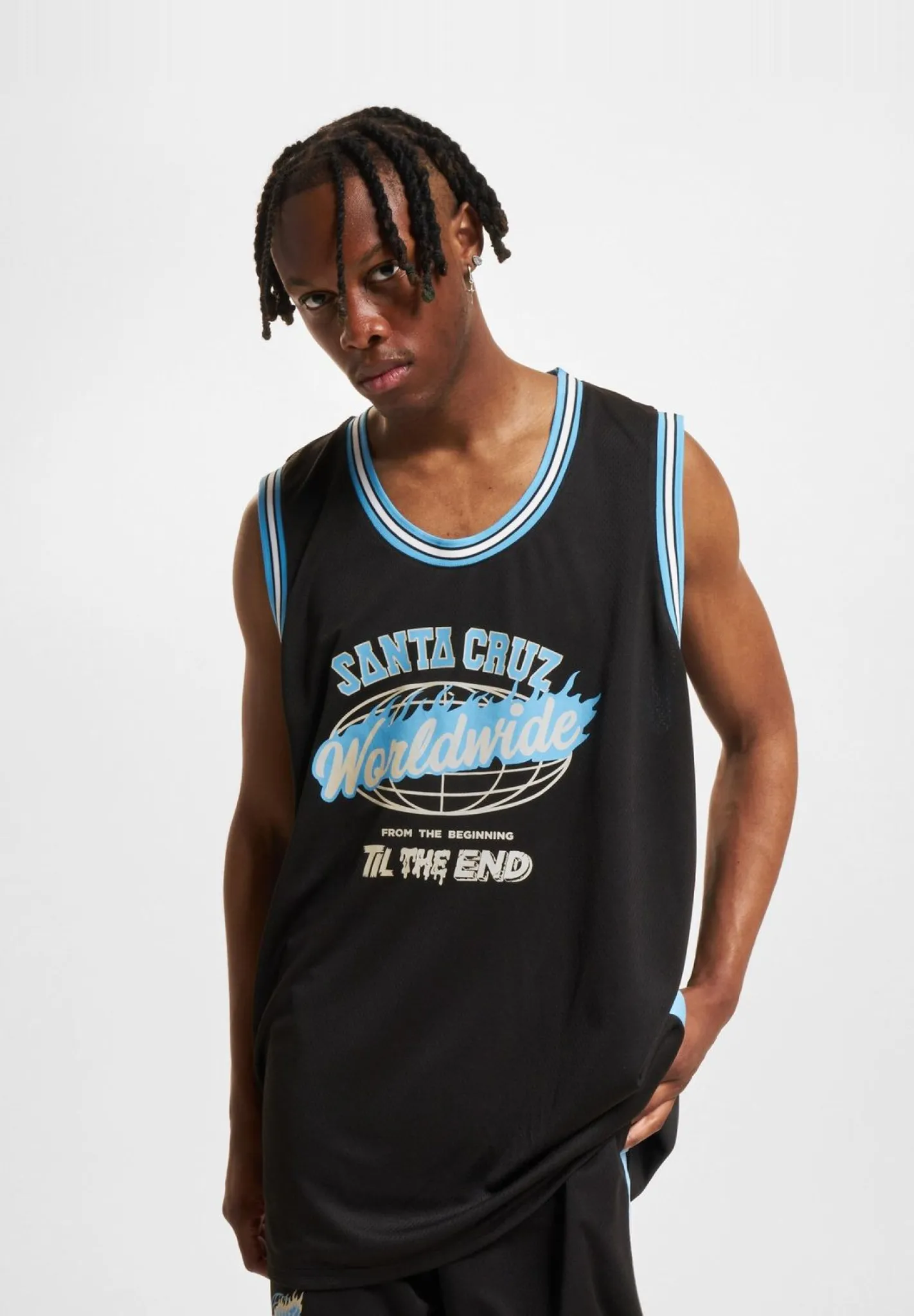 Jacken & Mäntel*SANTA CRUZ TTE Worldwide Front Weste schwarz