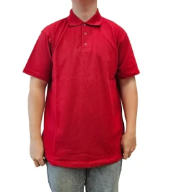 Hemden & Poloshirts*SANTINO Cws Herren schlichtes Polo-Shirt mit Baumwollanteil Kurzarm-Shirt Blau, Grün, Weiß, Rot oder Schwarz