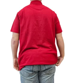 Hemden & Poloshirts*SANTINO Cws Herren schlichtes Polo-Shirt mit Baumwollanteil Kurzarm-Shirt Blau, Grün, Weiß, Rot oder Schwarz