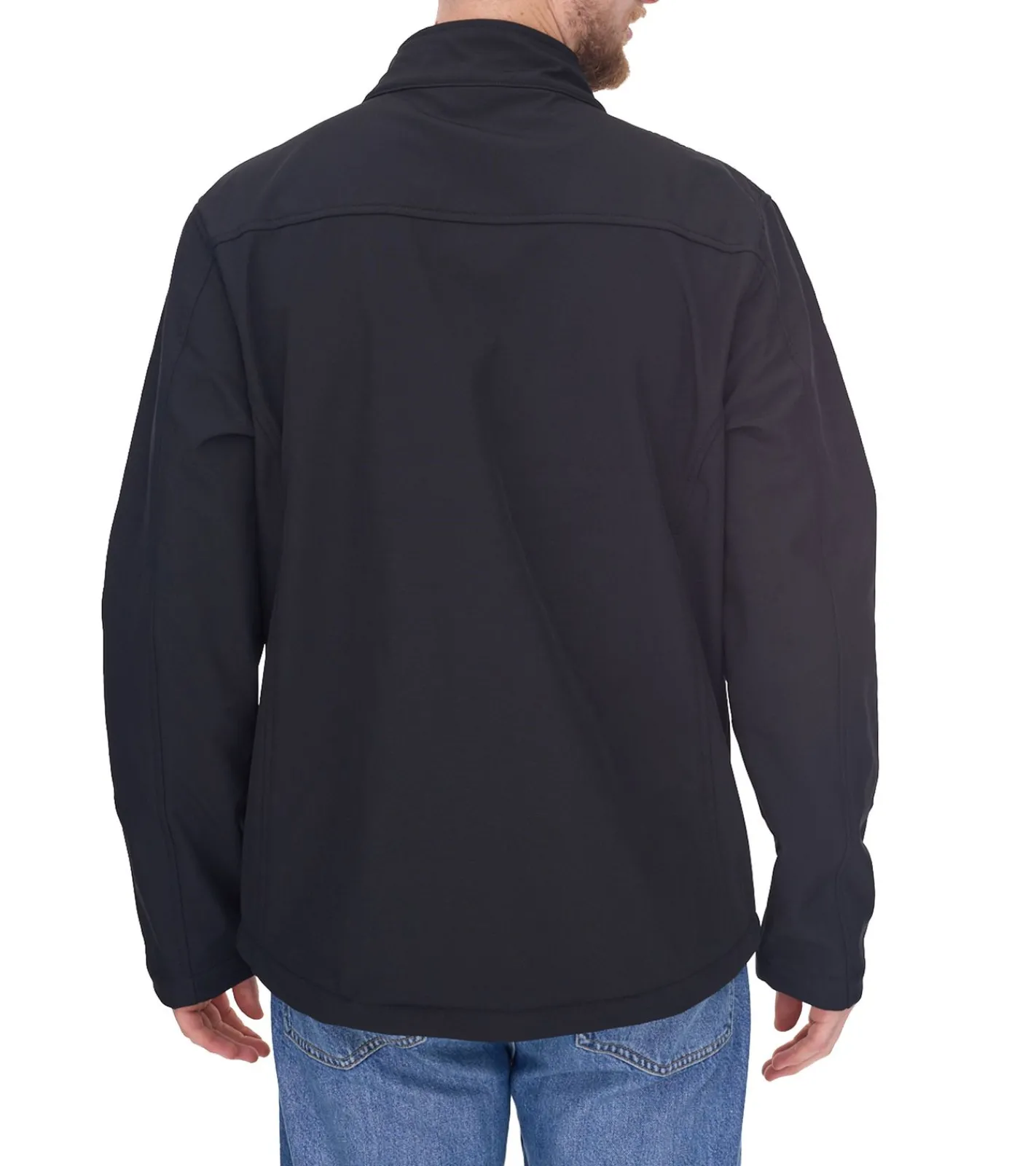 Jacken & Mäntel*SANTINO Herren Softshell-Jacke wasserabweisende Outdoor-Jacke Alltags-Jacke in Blau oder Schwarz