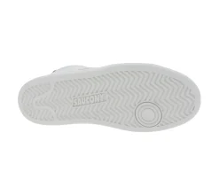 Sneaker & Turnschuhe*Saucony Jazz Court Damen Turnschuhe Echtleder mit EVA Zwischensohle S60759-8 Weiß/Rosa