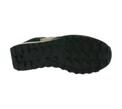 Sneaker & Turnschuhe*Saucony Jazz Original Damen Turnschuhe sportliche Low-Top Sneaker mit Echtleder-Anteil S1044-521 Schwarz/Gold