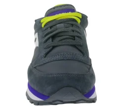 Sneaker & Turnschuhe*Saucony Jazz Triple Damen Sneaker sportliche Low-Top Turnschuhe mit Echtleder-Anteil S60530-25 Dunkelgrau