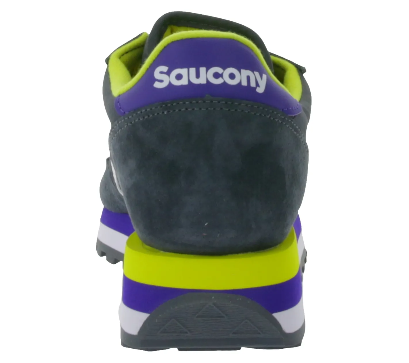 Sneaker & Turnschuhe*Saucony Jazz Triple Damen Sneaker sportliche Low-Top Turnschuhe mit Echtleder-Anteil S60530-25 Dunkelgrau