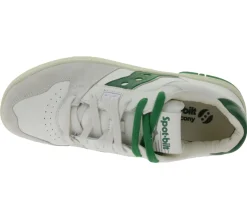 Turnschuhe & Sneaker*Saucony Sonic Low Herren Sneaker aus Echtleder Turn-Schuhe Alltags-Halbschuhe S70788-1 Weiß/Grün