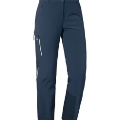 Sportunterbekleidung|Camping & Outdoor*Schöffel Damen Softshellhosen Kals Softshell Hose Regular Blau