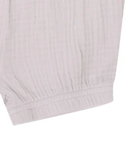 Jumpsuits*O46bpx schönes Kinder Overall-Set bestehend aus Shorts & Shirt für Babys lässiger Overall aus atmungsaktivem Musselin-Stoff 923263 Grau