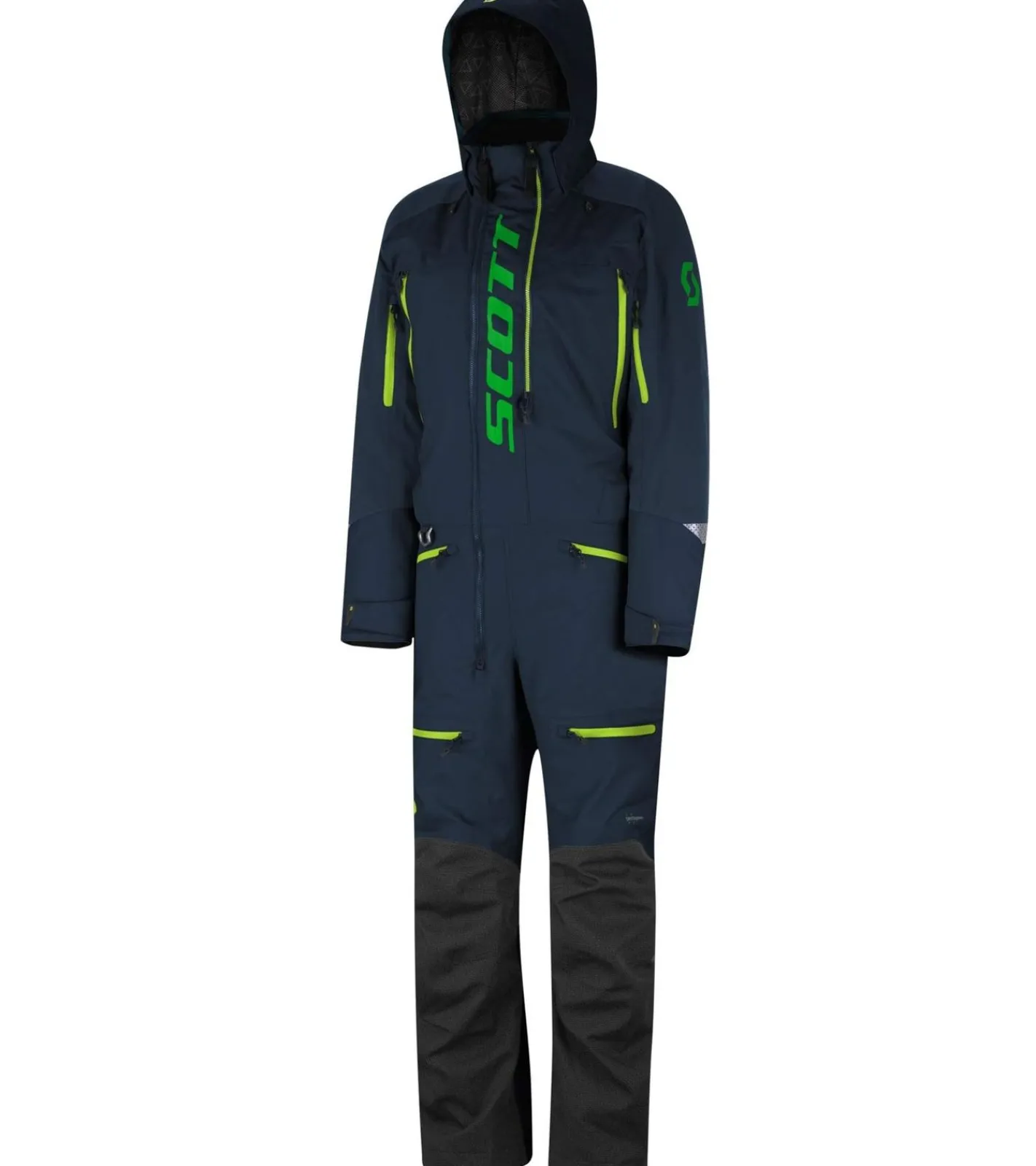 Sportoberbekleidung|Radsport*SCOTT DS Shell Dryo Monosuit Herren Moto-Cross Anzug Bike-Anzug mit DRYOsphere Membran 273259 6762 Blau/Grün