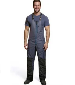 Sportunterbekleidung|Radsport*SCOTT Pant Move Dryo Herren Moto-Cross Latz-Hose Motorsport-Kleidung isolierte Schneemobil-Hose 273261 6375 Blau/Schwarz