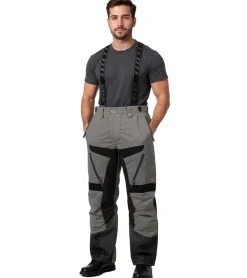 Sportunterbekleidung|Radsport*SCOTT Pant Pant RCX-I Dryo Herren Moto-Cross Latz-Hose Motorsport-Kleidung isolierte Überhose 278415 1001 Schwarz/Grau