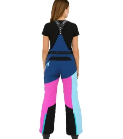 Sportunterbekleidung|Radsport*SCOTT Shell Pro Damen Moto-Cross Latz-Hose Motorsport-Kleidung wasserdichte Softshell-Hose 245006 5340 Blau/Pink