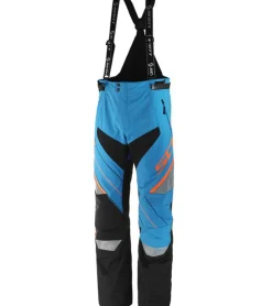 Sportunterbekleidung|Radsport*SCOTT Shell Pro Herren Moto-Cross Latz-Hose Motorsport-Kleidung wasserdichte Softshell-Hose 245001 5726 Blau/Orange
