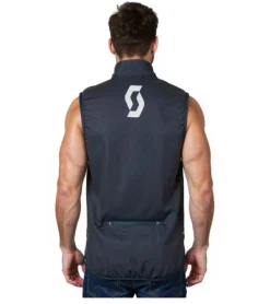 Sportoberbekleidung|Radsport*SCOTT Vest Enduro Herren Moto-Cross Weste Bike-Weste aus windabweisendem Material 268623 1054 Blau/Gelb