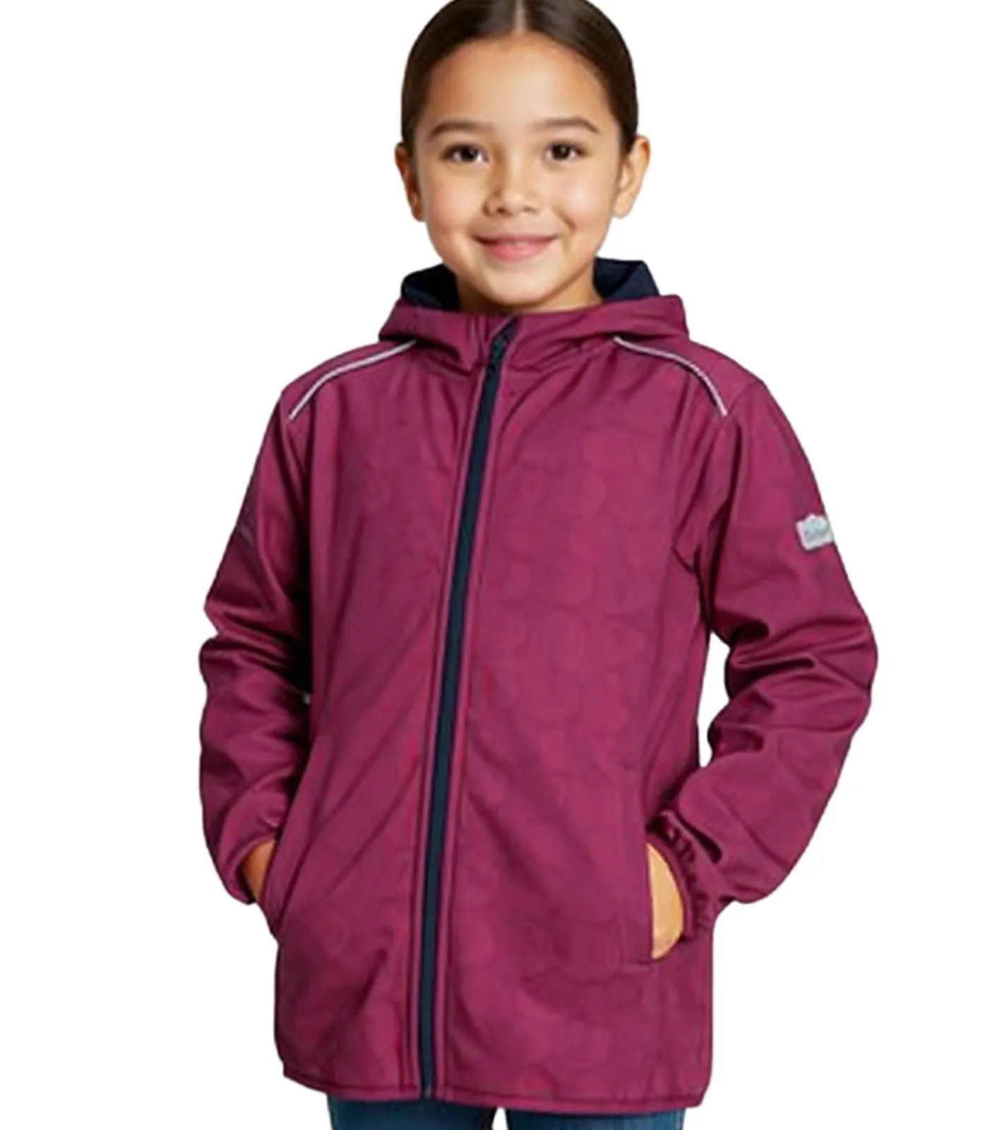 Jacken & Mäntel*Scout Kinder Softshell-Jacke für Mädchen und Jungen nachhaltige Outdoor-Jacke 76596863 Beeren-Pink
