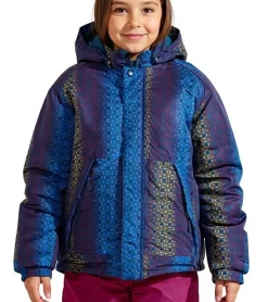 Jacken & Mäntel*Scout Schnee-Jacke SNOWY Kinder Winter-Jacke Jungen und Mädchen Funktions-Jacke mit Kapuze 6190 3006 Blau/Bunt