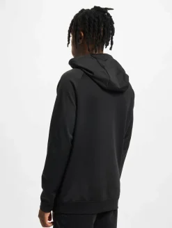 Pullover & Sweater*Sik Silk Overhead Retro Sport Hoodie schwarz