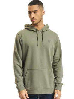 Pullover & Sweater*Sik Silk Smart Essential Kapuzenpullover zum Überziehen khaki