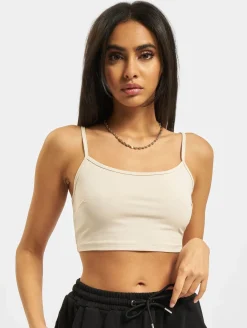 Tops & T-Shirts*Sixth June Basic Top beige