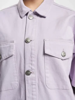 Mäntel & Jacken*Sixth June Color Denim Jacke Lila