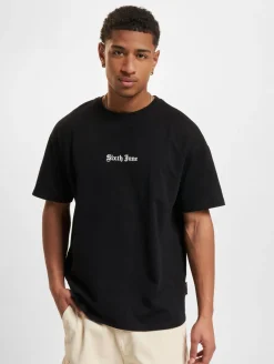T-Shirts & Tank Tops*Sixth June Crew T-Shirts schwarz