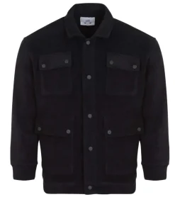 Mäntel & Jacken*Sixth June Damen schlichte Fleece-Jacke Übergangs-Jacke 12065 Schwarz